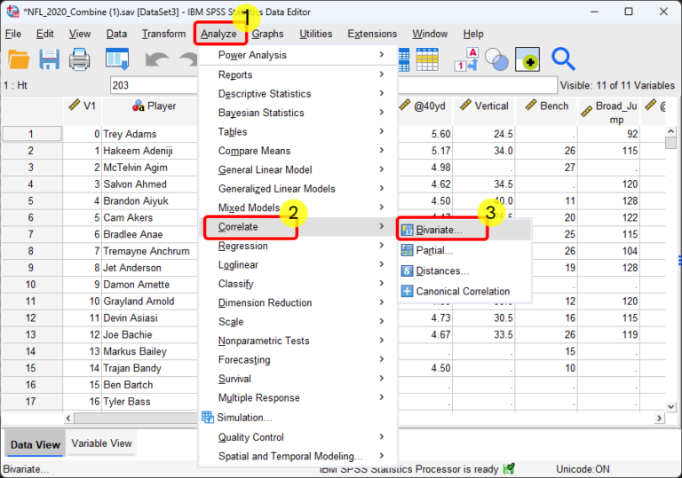 spss correlation analysis nice scatterplot | data... Correlation Analysis in SPSS