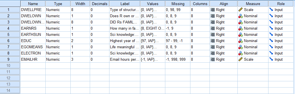 Select Variables And Save As A New File In SPSS