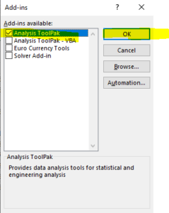How to fix: Data Analysis not Show up in Excel
