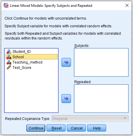 Linear Mixed Models in SPSS - TidyStat