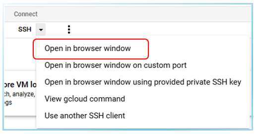 Access WordPress files on Google Cloud - Open in browser window on Google Cloud (SSN) to delete WordPress files via commands - part 1